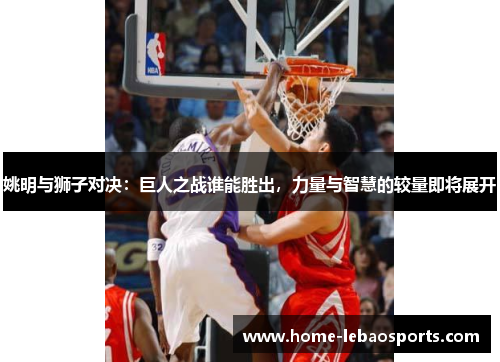 姚明与狮子对决：巨人之战谁能胜出，力量与智慧的较量即将展开